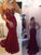 New Arrival Lace Prom Dresses Mermaid Prom Dresses Wine Red Prom Dresses WK132