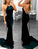 Sexy Backless Dark Green Mermaid Spaghetti Straps Sleeveless Custom Cheap Prom Dresses WK478