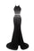 Luxury Crystal Prom Dress Halter Neck Mermaid Long Evening Party Gown WK199