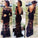 Mermaid Full Sleeve Sexy Black Lace Long Scoop Neck Floor Length Prom Dresses WK143