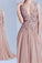 New Fashion Dusty Pink Tulle Off Shoulder Lace Long Elegant Party Prom Dress WK102