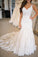 Mermaid Lace Applique Sweetheart Ivory Wedding Dresses Long Wedding Dresses WK945