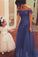 Off the shoulder Real Made Prom Dresses Evening Gowns Evening Dress BG29