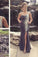 Mermaid New Style Grey Prom Dresses Sexy Beading Evening Gown Elegant Party Gowns WK167