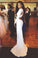 Open Back White Prom Dresses With Long Sleeves Tight Backless Royal Blue Prom Gown WK153
