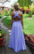 Pd426 Charming V-Neck Prom Dress Chiffon Prom Dress Backless A-Line Prom Dresses uk