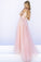 Pink Prom Dress Simple Lace backless prom dresses long evening Formal Gown WK115